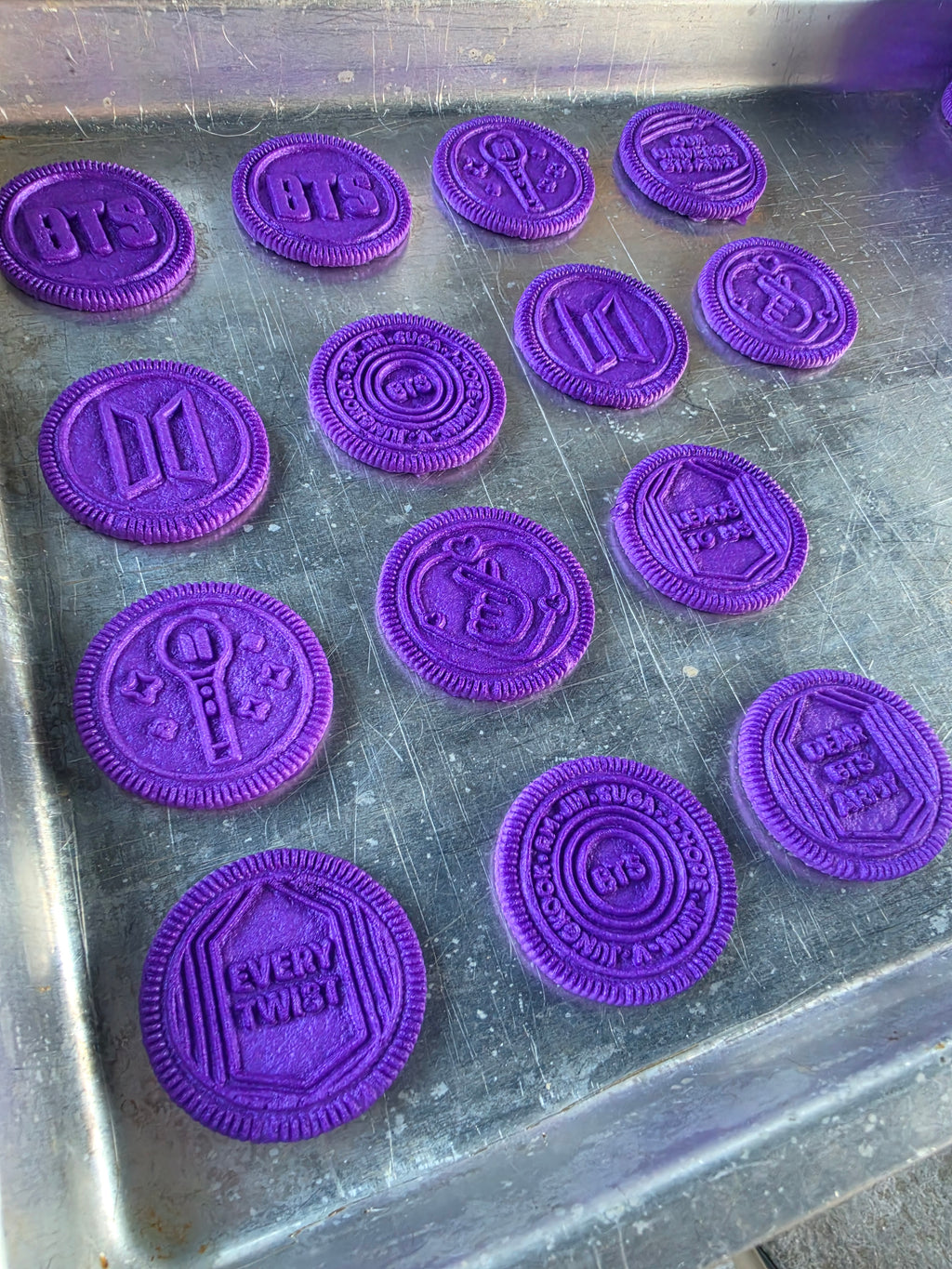 BTSXOREO Inspired Handmade Keychain (Double Stuffed)